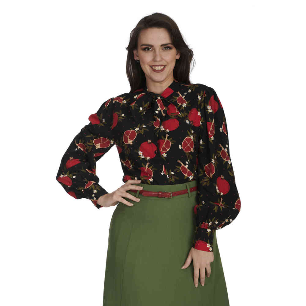 Banned - Pomegranate Chemisier - Noir